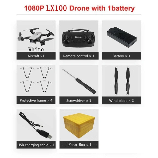 Sky-High Fun Foldable Drone: WiFi FPV Adventure Awaits!